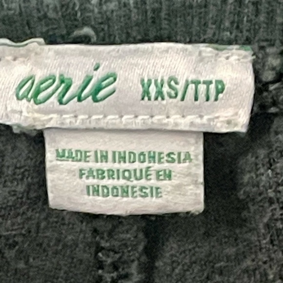 Aerie Green Flare Leggings - Picture 4 of 5